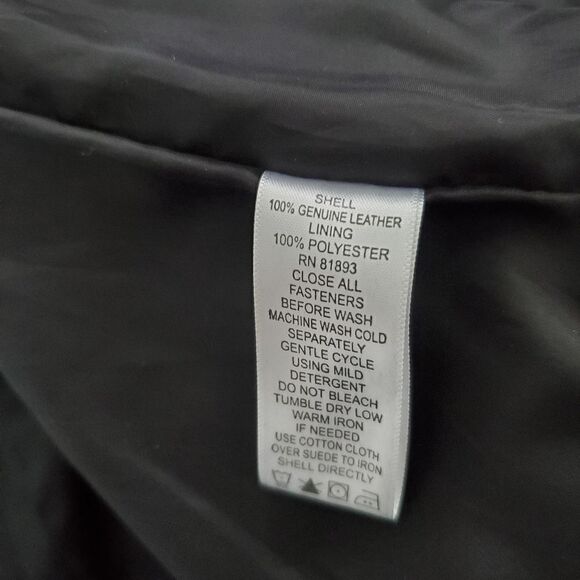 Denim & Co. Black Suede Shirt Jacket Shacket - Picture 8 of 8